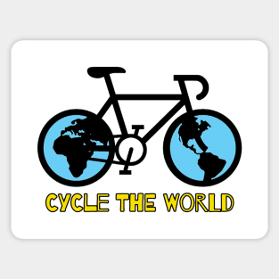 Cycle The World Sticker